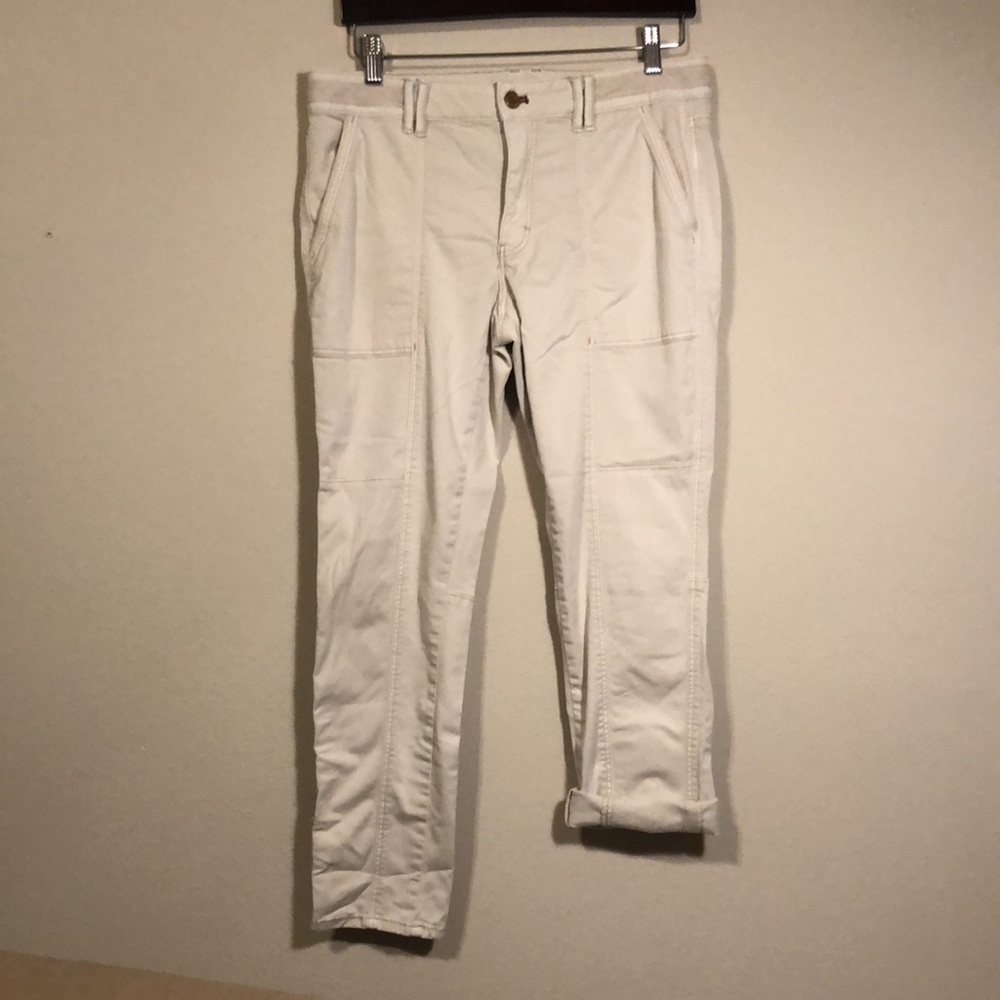 White House Black Market Size 8 Straight Crop Pants - Picture 2 of 9